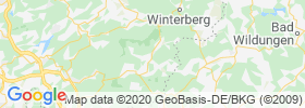 Bad Berleburg map